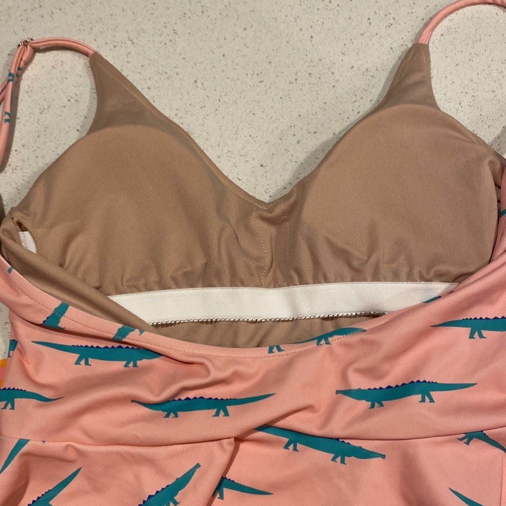 Kortni Jeane Alligator Swim Top - Picture 4 of 4